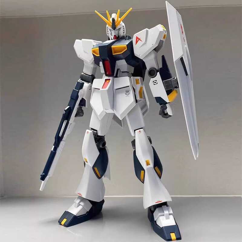 ในประเทศ Modong Gundam EG1/144Nu Niu Gundam EG Armlo ประกอบนักรบรูปเด็ก