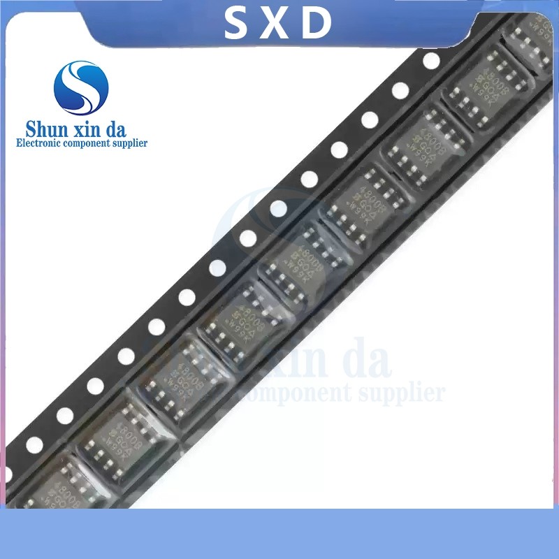 20PCS SI4800BDY-T1-GE3 4800B SOP-8 SI4800BDY SI4800 30V 6.5A 1.3W SMD N-Channel ลด Qg Fast Switching