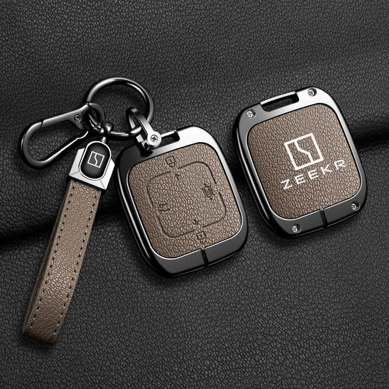 เหมาะสําหรับ Krypton 1 Key Case 9 Krypton x/ZEEKR/7 Krypton 7x รถโลหะกรณีตกแต่งหัวเข็มขัด