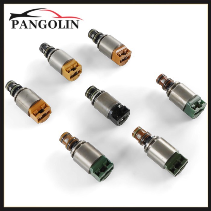 7x Transmission Solenoids for BMW X3 X5 AUDI A6 A8 Q7 Hyundai Genesis Bentley Land Rover Jaguar KIA