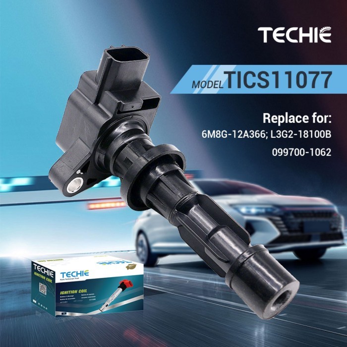 1PC Ignition Coil TICS11077 Replace for UF540 C1683 C1683 6M8G-12A366 L3G2-18100B 099700-1062 6M8G1