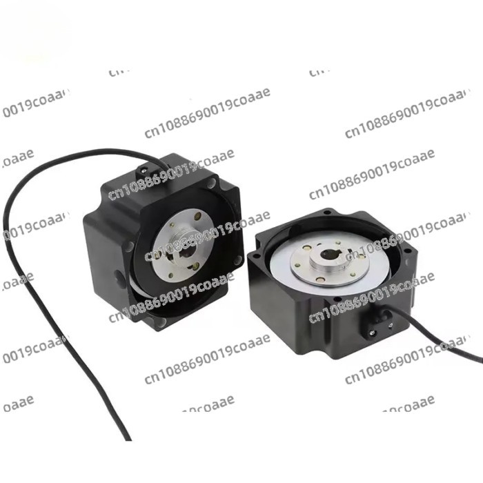 Square Stepper Motor Brake, Black NEMA 17 NEMA 23 NEMA 34 Stepper Motor Brake 24V Max 4Nm
