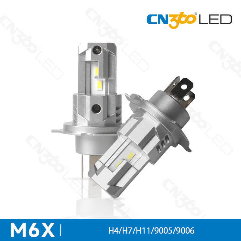 Cn360 M6X 40W In-Line LED ไฟหน้ารถสูงใกล้แสง H4/H7/H11/95