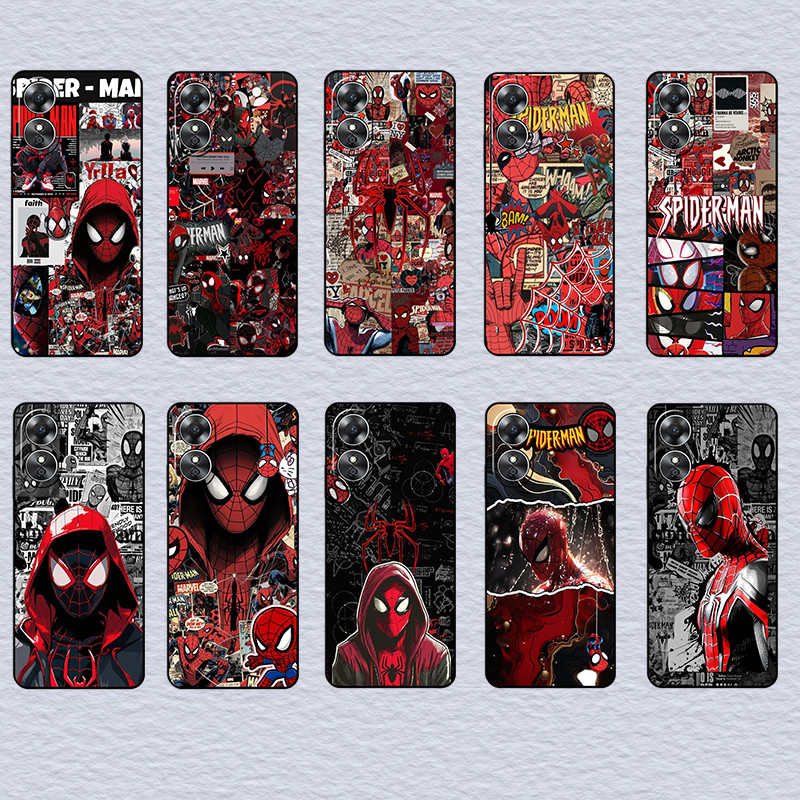 สําหรับRealme C51S C67 C68 C63 C61 P1 หมายเหตุ 50 Spiderman Anti Fallเคสโทรศัพท์