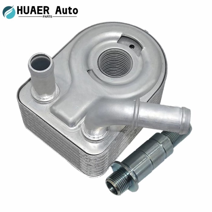 OE 7S7G6B856AA 7S7G6B856A4A 1472891 1925463 Car Engine Oil Cooler Fit For 2011- 2013 Ford Fiesta1.6