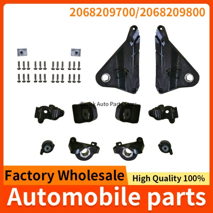 for MERCEDES C-Class C200 C300 C43 W206 S206 C206 2022- New Headlight Housing Bracket Repair Kit OE