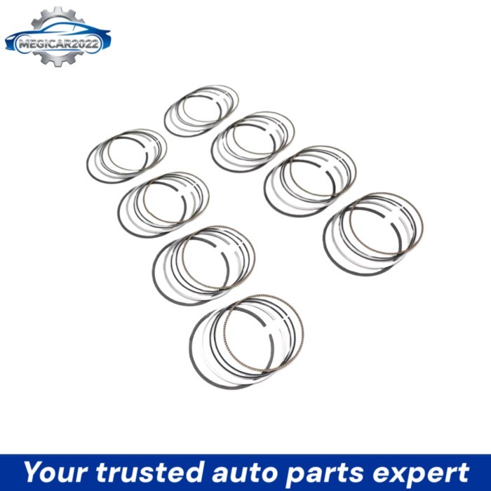 Engine Parts Piston Rings Set Fit V8 GAS 4.4 L For BMW N63B44A S63B44 550i 650i 750i X5 X6 50i F07
