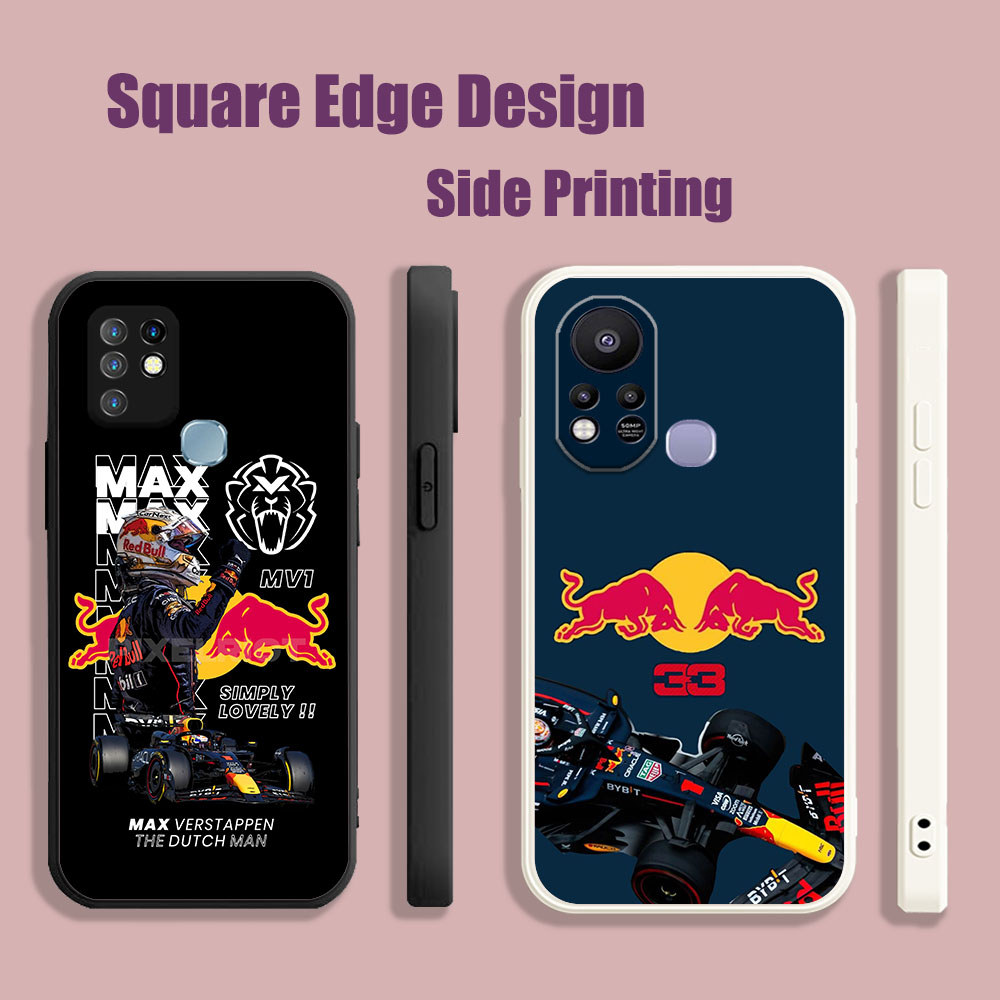 ปลอกสําหรับ Huawei Y6P Y7 Y7A Y6 Pro Honor 50 Lite 2019 F1 Max Verstappen Red Bull Racing รถ DJW21 เ