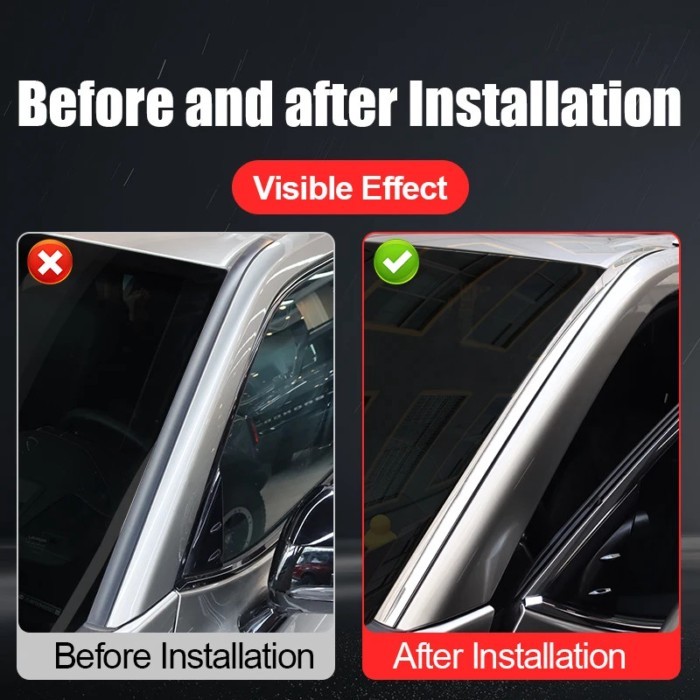 Foreside Windscreen Decorative Strip For 2022 2023 Lexus LX600 LX 600 Exterior Accessories upgraded