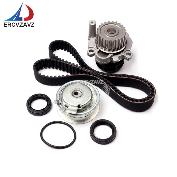 Timing Belt Water Pump Kit TS26296 ITM296 for 1998-2005 VW Beetle Golf Jetta 2.0L 1984CC SOHC L4 Ti