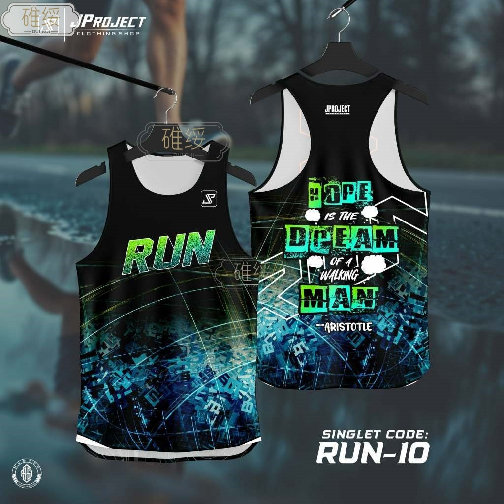 RUNNING SINGLET DESIGN RUN-10