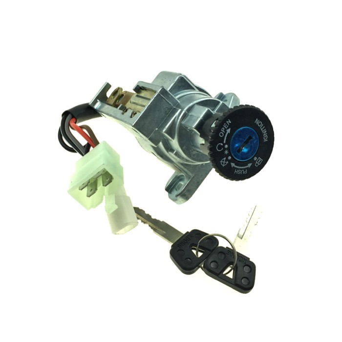 JOG 90 Lock Ignition Key Switch Set Seat Lock Key kit For Taiwan BJ Scooter Yamaha JOG90 PRO SA24J