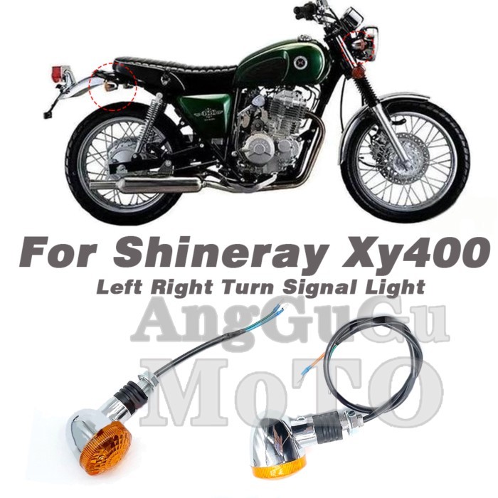 For Shineray XY400 Xy 400 Dream Xy440 Motorcycle LED Front Rear Turn Left Right Signals Light Acces