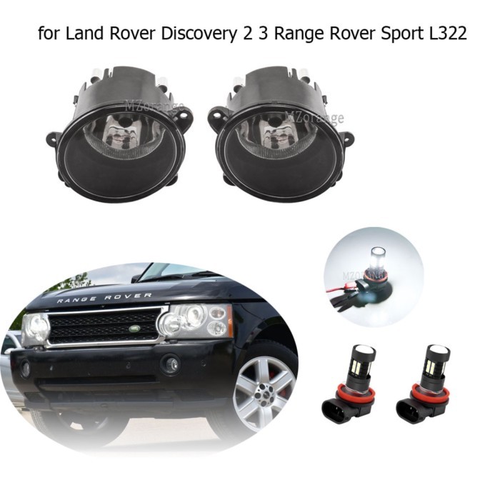 for Range Rover Sport L322 2003-2009 Fog Light Headlight for Land Rover Discovery 2 3 LED Fog Light