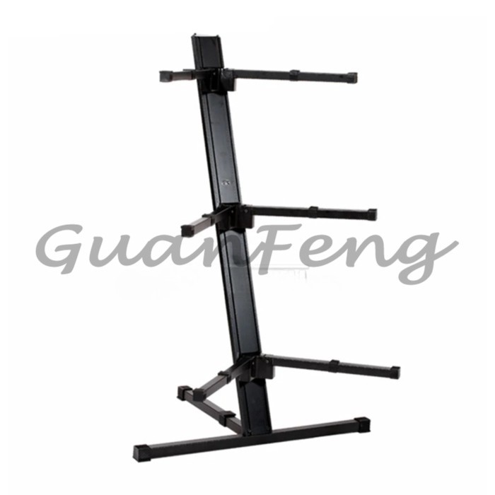Three-Layer  Electronic Piano Keyboard Metal Bracket Electronic Keyboard Instrument Height Adjustab