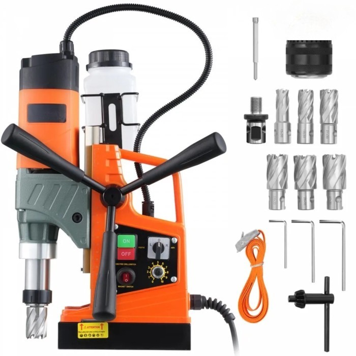 Magnetic Drill Boring Diameter  Portable Electric Mag Drill Press with Speed  Drilling Machine
