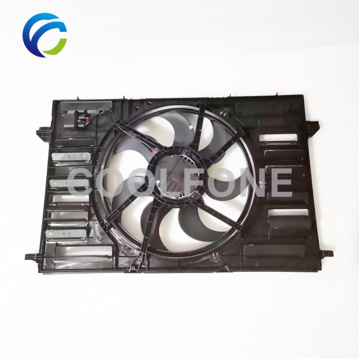 Electric Cooling Radiator Fan for AUDI B9 A4 C8 A5 A6 A7 Q5 2015- 8W0121003G 8W0959455J 8W0959455AC