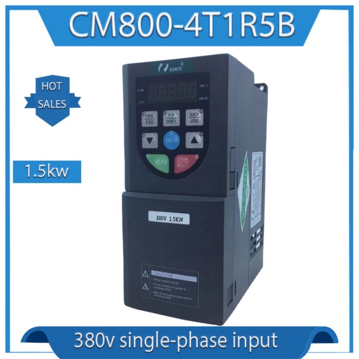 VFD Inverter CM800-4T1R5B 1.5KW CNC Spindle Motor Controller Ac380v Three-Phase Motor Drive  Invert