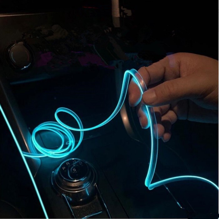 Car Interior LED Strip Decorative Atmosphere Lamp For Audi A1 A2 A3 8p 8v 8l A4 b6 b7 b8 b9 A5 A6 c