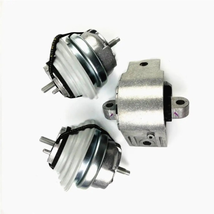 For Jaguar XJ F-Type XF XFR C2D16622 C2Z5066 C2D38505 L+R Engine Motor Trans Mount Set OF 3