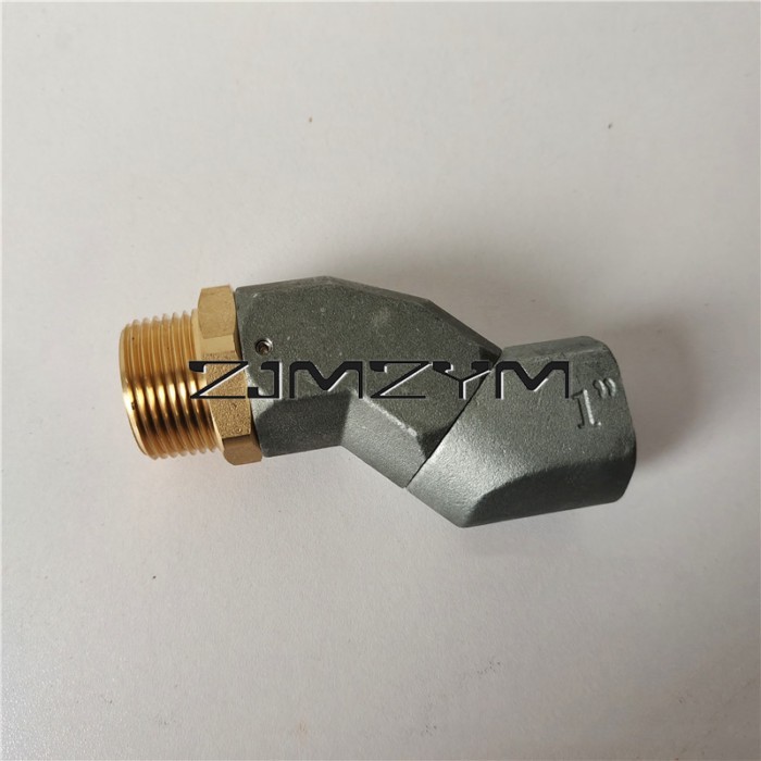 360° Universal Rotary Joint1" Zinc Alloy Universal Joint Refueling Gun Universal Connection Refueli
