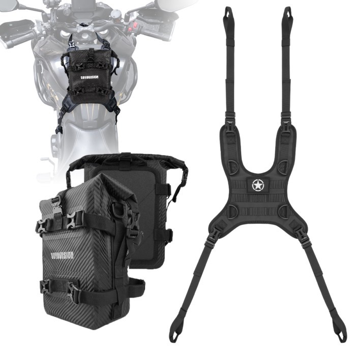 For Honda motorcycle crash barrier bumper storage bag fuel tank hanging bag base side bag  front ba