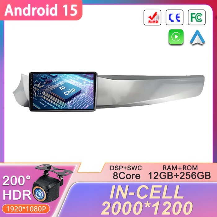Android 15 Car Radio For ALFA ROMEO GIULIETTA 2010 - 2014 CarPlay Navigation GPS Multimedia Player