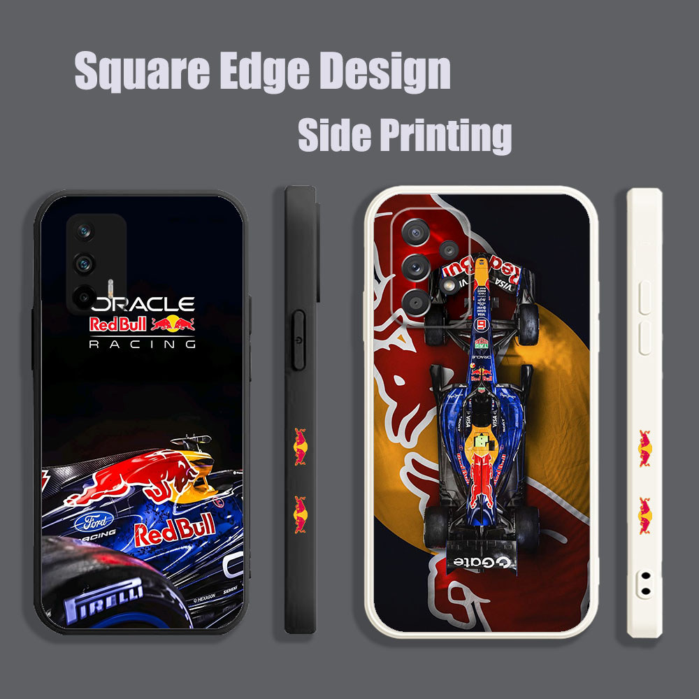 ปลอกสําหรับ OPPO A71 F9 Pro Reno6 Z Reno5 A94 A8 A31 2020 A1K A7X Red Bull Racing F1 SDX14 เคสโทรศัพ