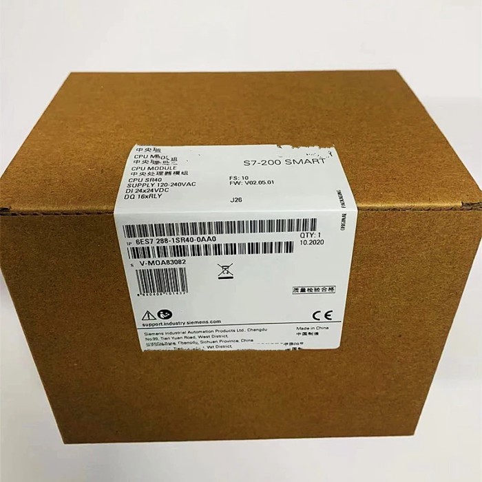 S7-200-SMART 6ES7 288-1SR20/ST20/SR30/ST30/SR40/ST40/SR60/ST60-0AA0  S7-200 SMART