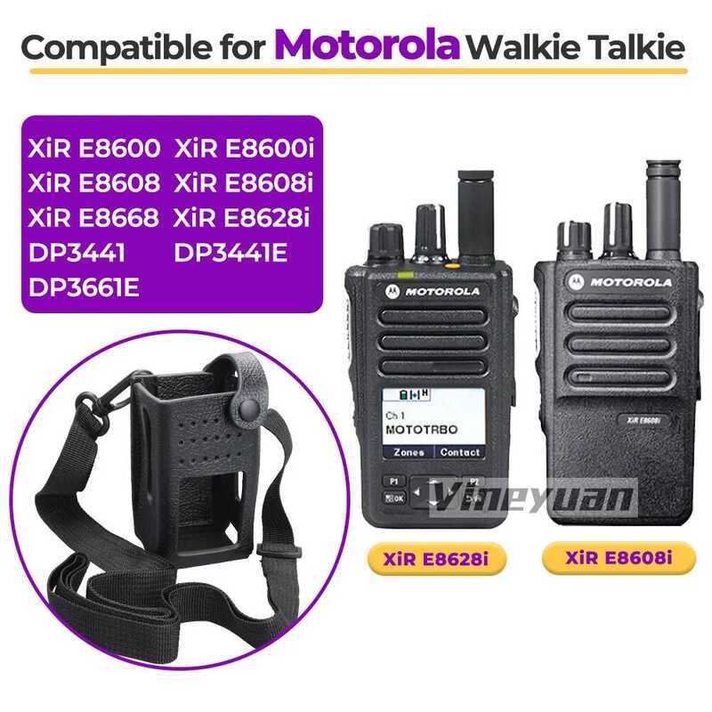 ▥ กล่องป้องกันวิทยุสำหรับ Motorola XIR E8600 XIR E8600i XIR E8628i XIR E8668 วิทยุ DP3661E DP3441