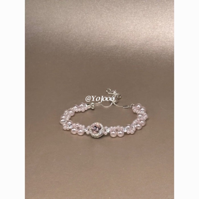 @ YoJooo Pearl Pink Pearl Bracelet