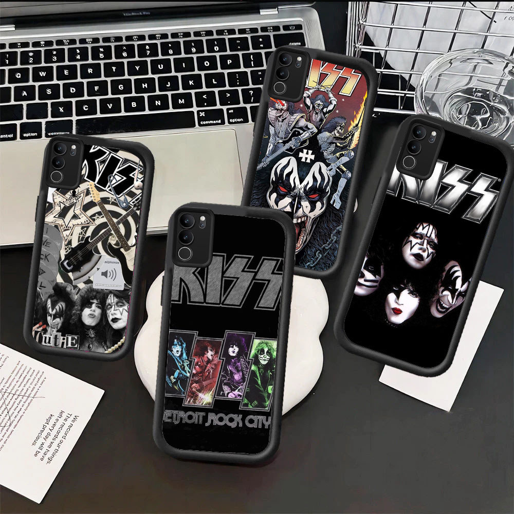 WB49 แฟชั่น Rock Band KISS สําหรับ Hp ชุบ VIVO Y15 Y100 V40 Y12s Y03t V9 V30 Y02a Y02 Y03 Y12 Y11s Y