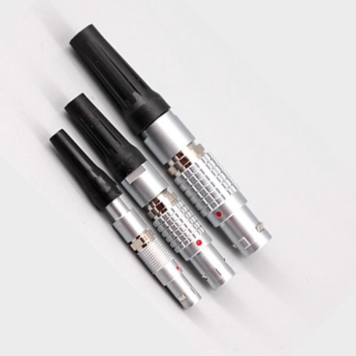 ใช้งานร่วมกับขั้วต่อ Lemo LEMO ปลั๊กปลั๊กแบบล็อคตัวเองแบบกดดึงปลั๊ก FGG.00 0B 1B 2B 3B