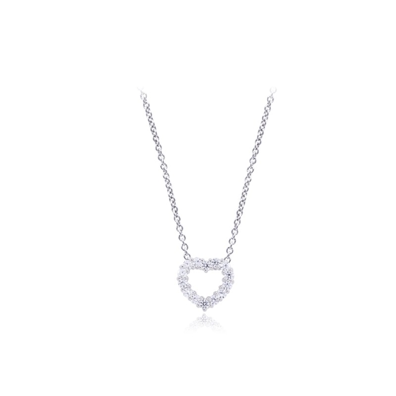 HERIT HN0047-01 สร้อยคอเงินแท้ ประดับด้วยเซอร์โคเนียนำเข้าจากประเทศออสเตรีย
