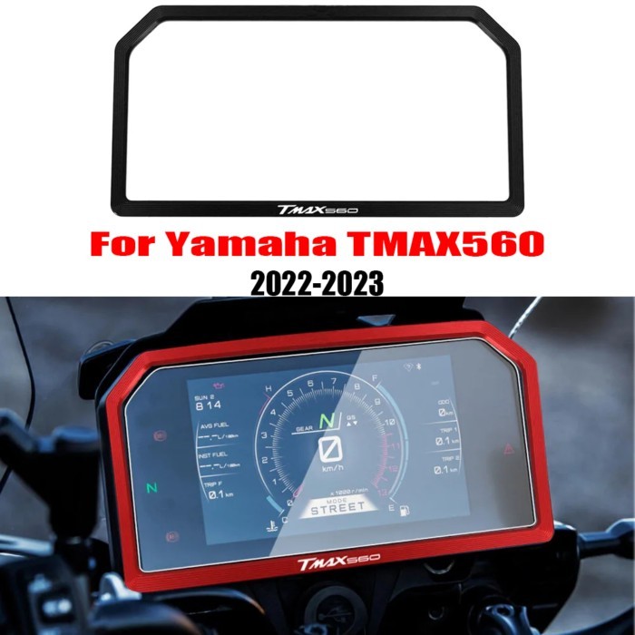 For Yamaha TMAX560 TMAX 560 Tech Max Dashboard Instrument Frames Electric Door Locks Trims Tmax560