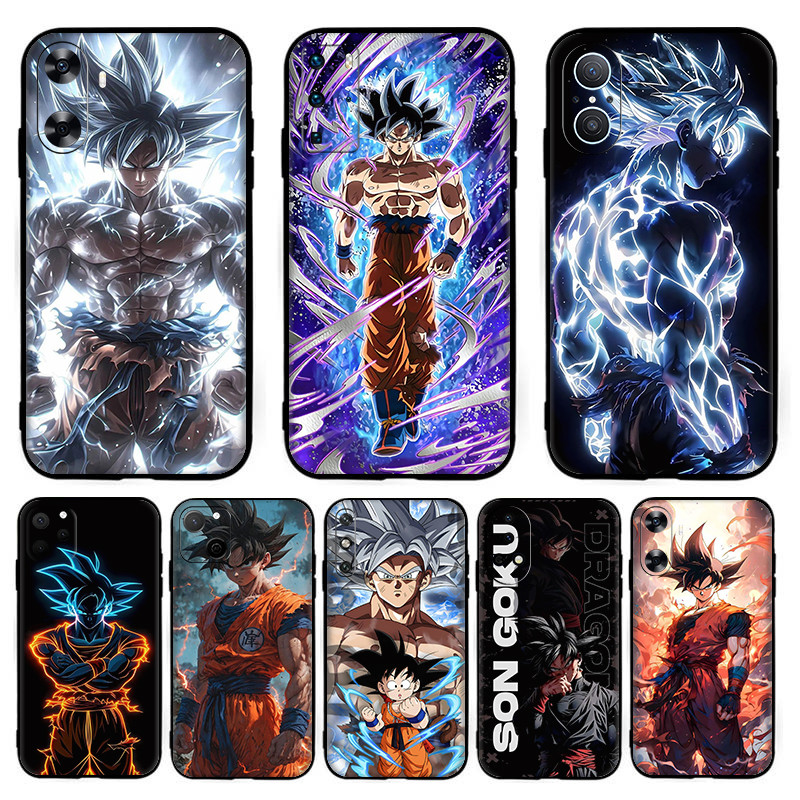 ซิลิโคนสีดําเคสโทรศัพท์อะนิเมะ Dragon Ball สําหรับ Huawei P10 P20 P30 Lite Pro Y5P Y6P Y7A Y8P