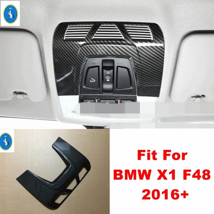 For BMW X1 F48 2016 - 2021 ABS Car Front Seat Reading Lights Lamps Decor Frame Interior Accessories