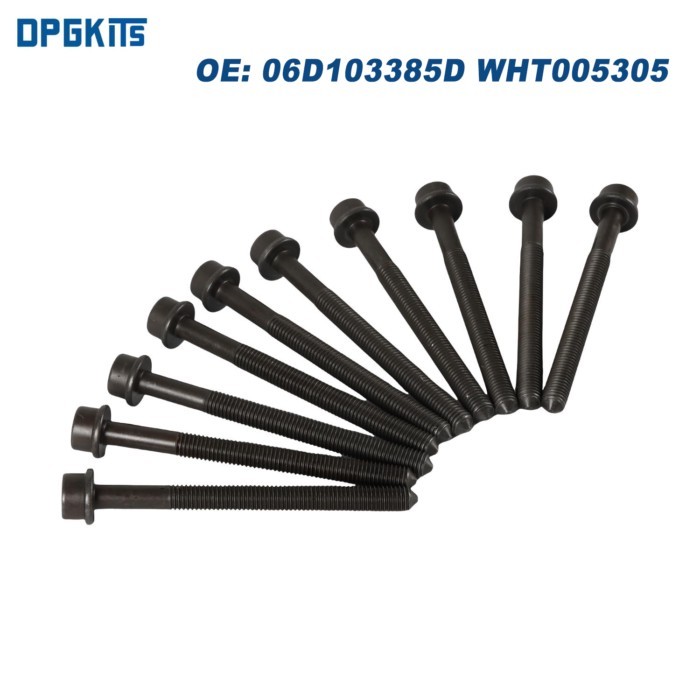 EA888 Engine Head Bolts Set 06D103385D WHT005305 For Audi A3 A4 A5 A6 VW Beetle CC Passat Sharan Ti