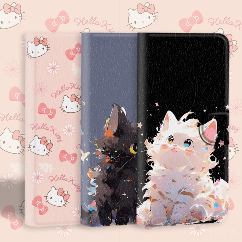 เคสป้องกันแมวน่ารักเหมาะสําหรับ Huawei P20 Lite 2019 P30 Pro P30 Youth Nova 4E เคสโทรศัพท์สาว