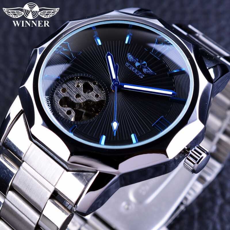 Swiss Famous Watch T-winner Winner Men Fashion Casual Classy Hollow Automatic Mechanical Watch