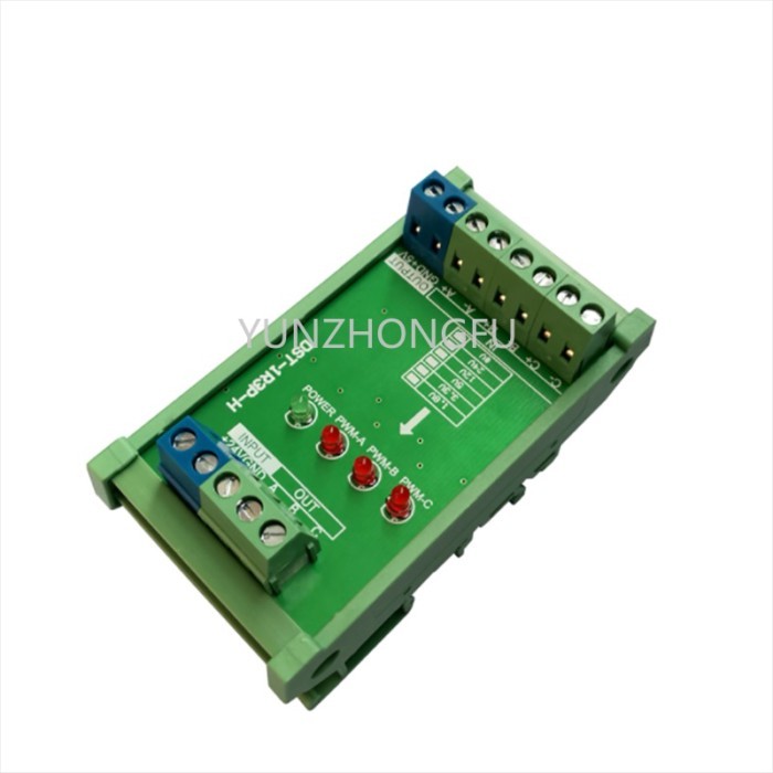 2/3/4/6/8 channel 5v to 24v encoder signal conversion with shell DST-1R3P-H 3-way differential to c