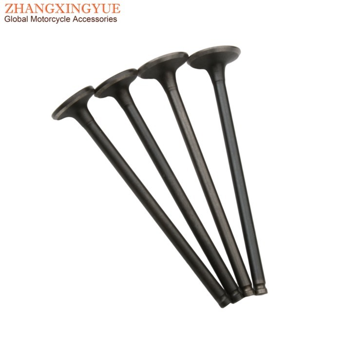 Scooter 4PC Intake And Exhaust Valves For Yamaha MT VP X-City WR 125 R YP 125R X-Max YZF R125 1B9-E