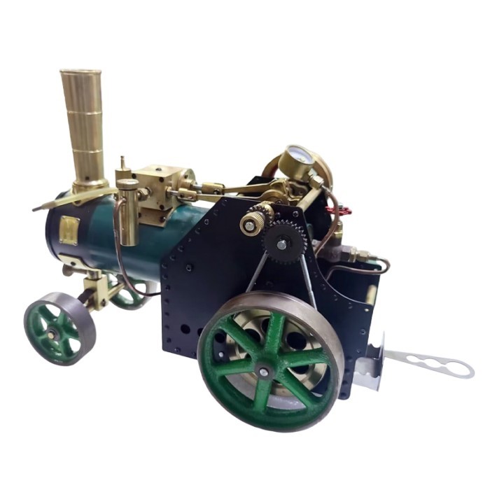 Steam Truck  Retro Metal Steam Tractor Model