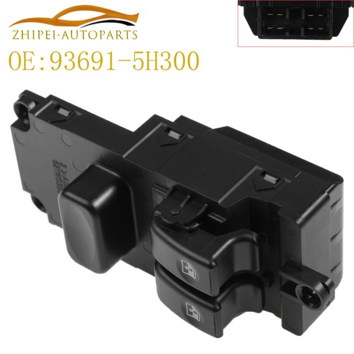 93691-5H300 Master Power Window Switch Button 936915H300 93692-5H000 93691-5K500 93691-5H900 For Hy