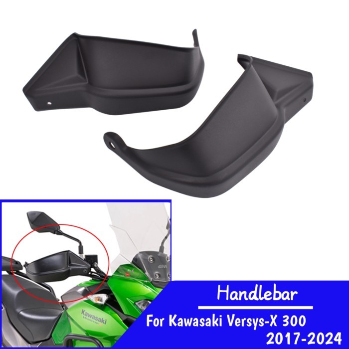 Motorcycle Handguards Handlebar Guards Protectors For Kawasaki Versys-X 300 2017-2024 Versys X300 H