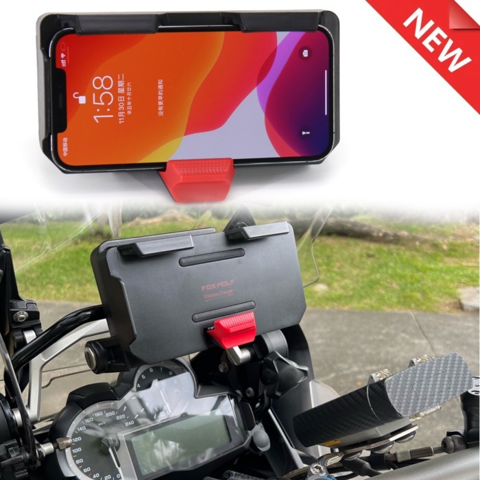 For BMW R1250GS ADV Wireless Charge Mobile Phone Navigation Bracket R 1250 GS R1250 GS Motorcycle W