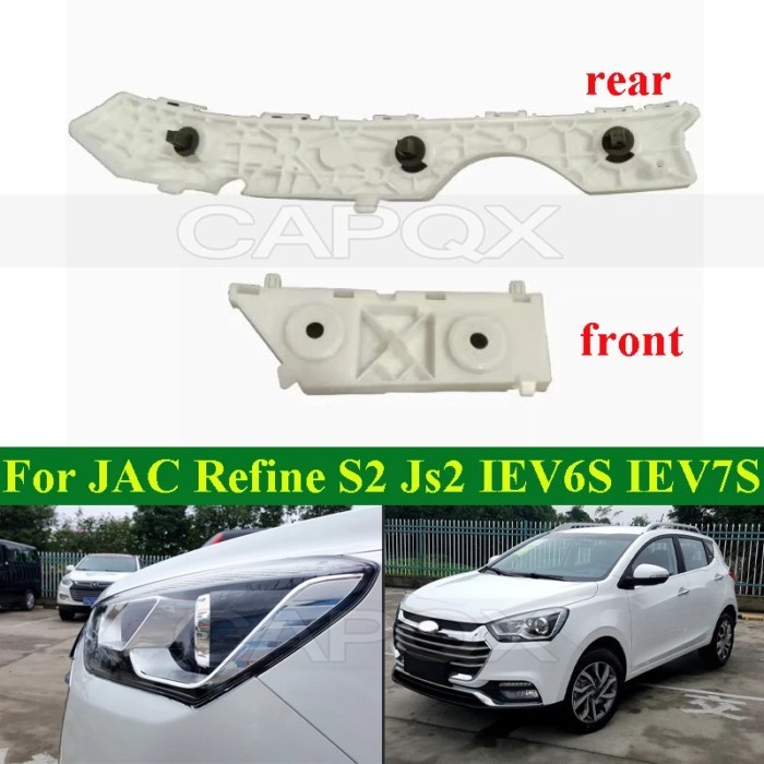 CAPQX Front Rear Bumper Mounting Bracket For JAC Refine S2/ Js2 SEI2 IEV6S IEV7S Bracket Support Re