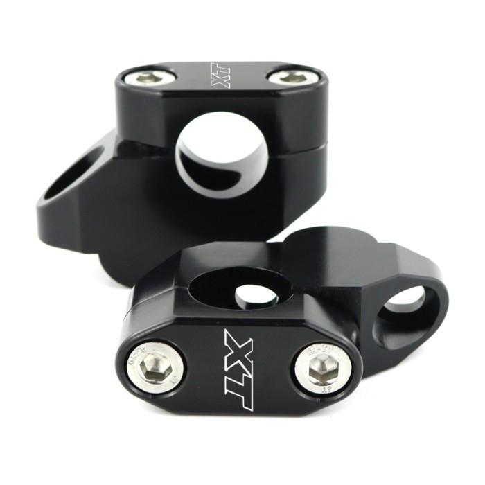 Fit For Yamaha XT250 XT225 XT350 XT500 XT600 22mm 7/8" CNC Handlebar Risers Back Moved Up Mounting