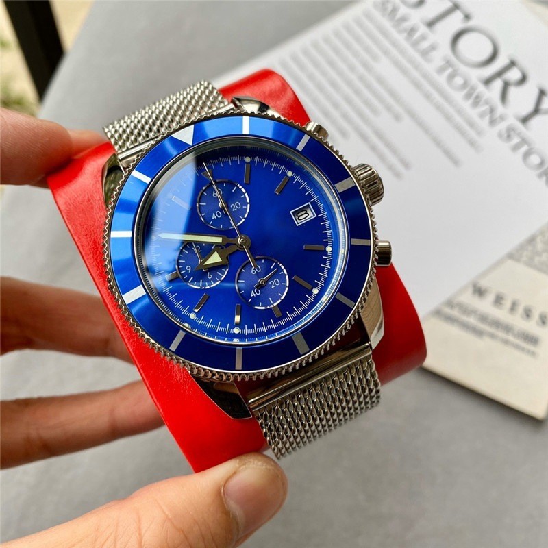 2026 แฟชั่นกีฬาหกมือแฟชั่น High-End กีฬาแฟชั่นผู้ชาย Century ควอตซ์นาฬิกาเหล็กนาฬิกา 919