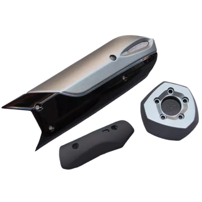 For KYMCO 400cc Xciting 400 Xciting400 Motorcycle Exhaust Pipe Protective Cover Anti Scald cover Ta